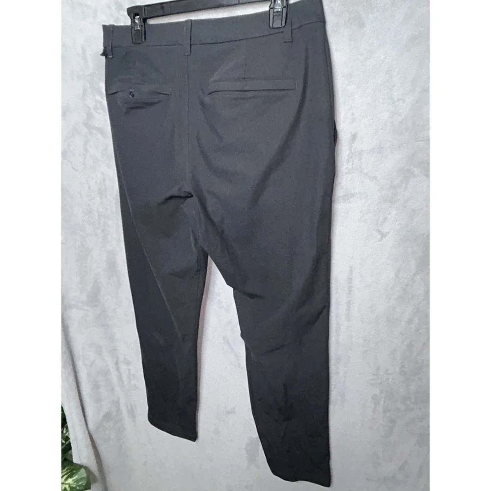 Lululemon ABC Classic-Fit Pant Mens 32x30 Charcoal Warpstreme Performance Chino